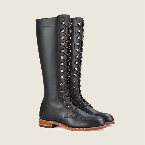 Bottes Red Wing Heritage - Gloria - Tall Boundary Cuir - Noir - Femme 965FPBGSK